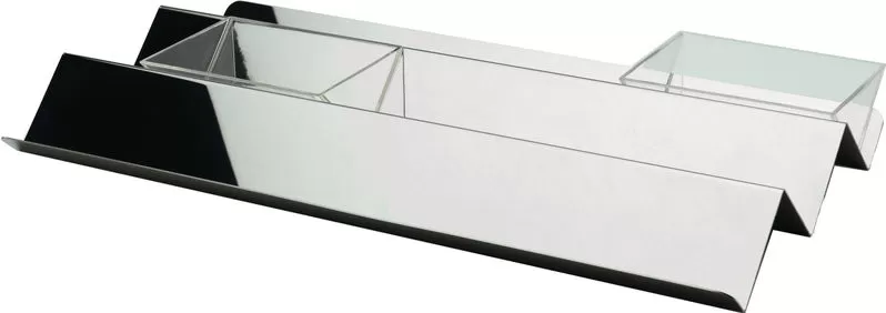 Vassoio a v inox v tray ash02 alessi